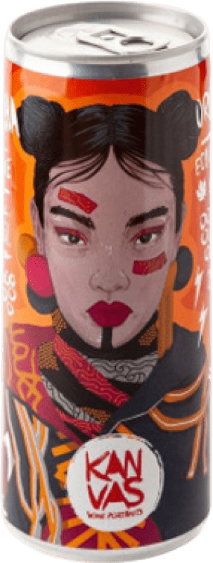 18,95 € Free Shipping | 6 units box Red Wine Kanvas Spain Can 75 cl