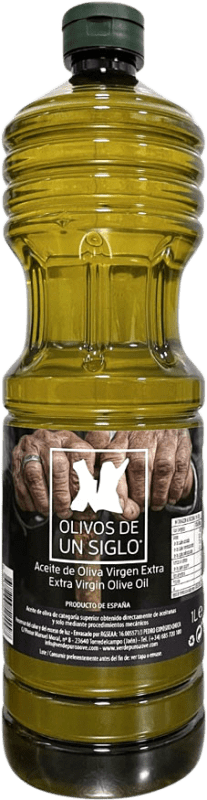 197,95 € 免费送货 | 橄榄油 Olivos de un Siglo EVOO 特级初榨 Jaén 西班牙 Picual — 皮夸尔 1 L PET — 塑料