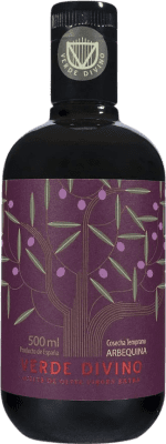 19,95 € Free Shipping | Olive Oil Verde Divino Cosecha Temprana — Early Harvest, EVOO Extra Virgin Jaén Spain Arbequina Medium Bottle 50 cl