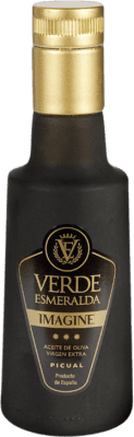 229,95 € Envío gratis | Caja de 12 unidades Aceite de Oliva Verde Esmeralda Imagine Jaén España Picual Botellín 25 cl