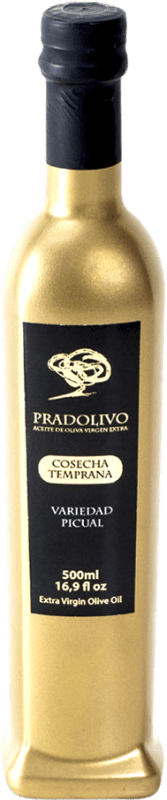 22,95 € Envío gratis | Aceite de Oliva Pradolivo Cosecha Temprana, AOVE Virgen Extra Jaén España Picual Botella Medium 50 cl