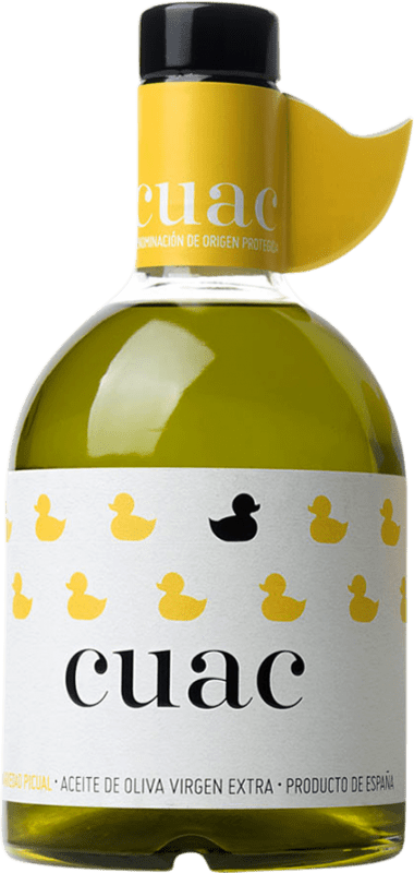 21,95 € Spedizione Gratuita | Olio d'Oliva Cuac EVO Extra Vergine D.O. Sierra de Cazorla Jaén Spagna Picual Bottiglia Medium 50 cl