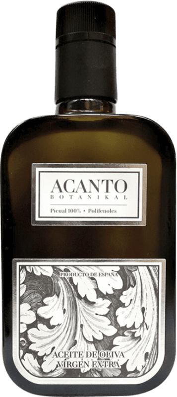 29,95 € Envio grátis | Azeite de Oliva Acanto Botanikal AOVE Virgem Extra Jaén Espanha Picual Garrafa Medium 50 cl