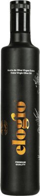 25,95 € Envío gratis | Aceite de Oliva Elogio Premium, AOVE Virgen Extra Jaén España Picual Botella Medium 50 cl
