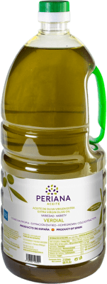 24,95 € 送料無料 | オリーブオイル Periana EVOO エキストラバージン Málaga スペイン Verdial — ヴェルディアル ポリタンク 2 L PET — ペット