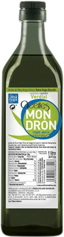 17,95 € 送料無料 | オリーブオイル Mondrón EVOO エキストラバージン Málaga スペイン Verdial — ヴェルディアル 1 L PET — ペット