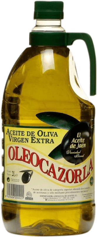 44,95 € Free Shipping | Olive Oil Aceitex Oleo EVOO Extra Virgin D.O. Sierra de Cazorla Jaén Spain Jerrycan 2 L PET