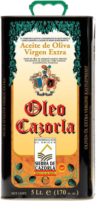 85,95 € Envoi gratuit | Huile d'Olive Aceitex Óleo Virgen Extra D.O. Sierra de Cazorla Jaén Espagne Canette Spéciale 5 L