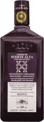 24,95 € Бесплатная доставка | Оливковое масло Cortijo de Suerte Alta Marqués de Prado Natural — Натуральный, ЭВО Экстра Вирджин D.O. Baena Córdoba Испания Eco — Эко Био Органический Средняя бутылка 50 cl
