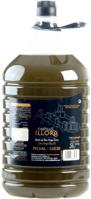 49,95 € Envoi gratuit | Huile d'Olive Roldán 1895 Castillo de Íllora Virgen Extra Picual Lucio Cosecha Temprana PET D.O. Poniente de Granada Andalousie Espagne Picual Carafe 5 L