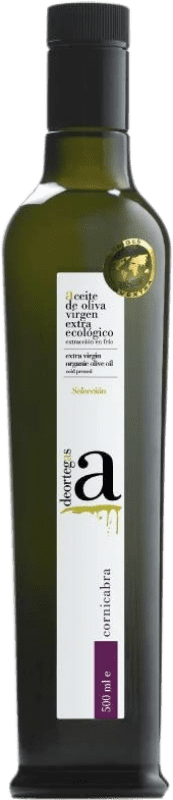 17,95 € Kostenloser Versand | Olivenöl Deortegas E-NOL Extra Nativ Region von Murcia Spanien Cornicabra Eco — Biologisch Medium-Flasche 50 cl