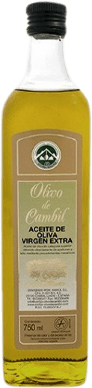 21,95 € Kostenloser Versand | Olivenöl Avirol Olivo de Cambil E-NOL Extra Nativ D.O. Sierra Mágina Jaén Spanien Picual 75 cl
