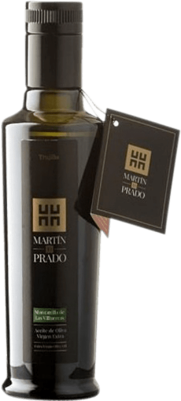 83,95 € Envio grátis | Caixa de 9 unidades Azeite de Oliva Martín de Prado AOVE Virgem Extra Cáceres Espanha Manzanilla Garrafinha 25 cl