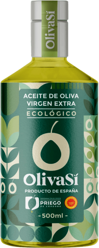 36,95 € Envoi gratuit | Huile d'Olive Oliva Sí Édition Limitée, HOVE Vierge Extra D.O.P. Priego de Córdoba Espagne Organic — Biologique Bouteille Medium 50 cl