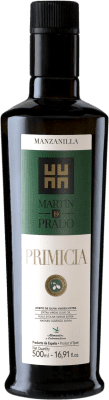 36,95 € Envío gratis | Aceite de Oliva Martín de Prado Primicia AOVE Virgen Extra Cáceres España Manzanilla Botella Medium 50 cl