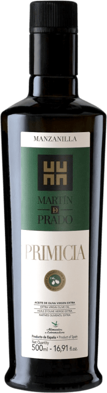 28,95 € 免费送货 | 橄榄油 Martín de Prado Primicia EVOO 特级初榨 Cáceres 西班牙 Manzanilla — 曼萨尼利亚 中瓶装 50 cl