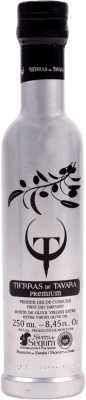 72,95 € Kostenloser Versand | 12 Einheiten Box Olivenöl Tierras de Tavara Premium, E-NOL Extra Nativ D.O. Sierra de Segura Jaén Spanien Picual Kleine Flasche 25 cl