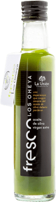 79,95 € Бесплатная доставка | Коробка из 24 единиц Оливковое масло La Unión Los Omeya Fresco ЭВО Экстра Вирджин Córdoba Испания Мини-бутылка 25 cl