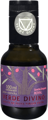 7,95 € 免费送货 | 橄榄油 Verde Divino Cosecha Temprana — 早收, EVOO 特级初榨 Jaén 西班牙 Royal — 罗亚尔 小瓶装 10 cl