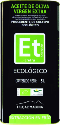 75,95 € Envío gratis | Aceite de Oliva Trujal de Mágina Et EreTru AOVE Virgen Extra D.O. Sierra Mágina Jaén España Picual Eco — Ecológico Lata Especial 5 L