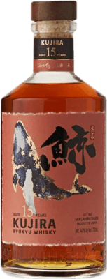 386,95 € 免费送货 | 波本威士忌 Kujira 限量版, Single Grain — 单一谷物 日本 15 岁 70 cl