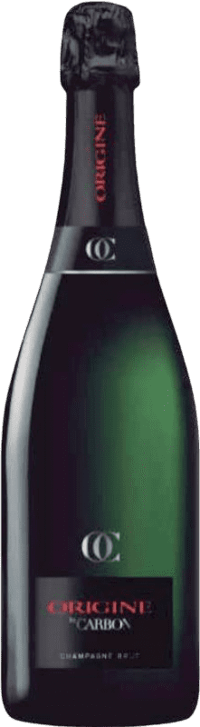 62,95 € 免费送货 | 白起泡酒 Carbon Origine Formula 1 Brut — 起泡酒 干型 Exclusivo — 独家 A.O.C. Champagne 香槟酒 法国 75 cl