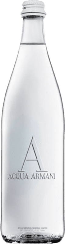 28,95 € Free Shipping | 6 units box Water Acqua Armani Mineral Natural — Natural Mineral Italy 75 cl