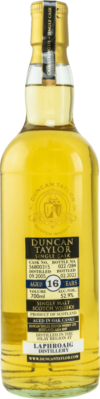 741,95 € Envoi gratuit | Single Malt Whisky Duncan Taylor At Laphroaig Ecosse Royaume-Uni 16 Ans Bouteille 70 cl