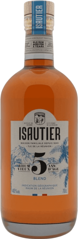 63,95 € Бесплатная доставка | Ром Isautier Agricole — Агрколь Франция 5 Лет 70 cl