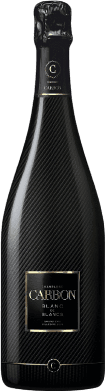 477,95 € Envio grátis | Espumante Branco Carbon Fiber Fibra de Carbono Millésimé, Blanc de Blancs A.O.C. Champagne Champagne França Garrafa Magnum 1,5 L