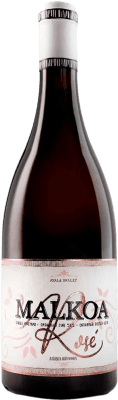 35,95 € Envio grátis | Vinho rosé Señorío de Astobiza Malkoa Rosé D.O. Arabako Txakolina País Basco Espanha Hondarribi Zuri Garrafa 75 cl