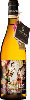 27,95 € Envio grátis | Vinho branco Seisdedos Anamari D.O.P. Vino de Calidad Sierra de Salamanca Castela e Leão Espanha Garrafa 75 cl
