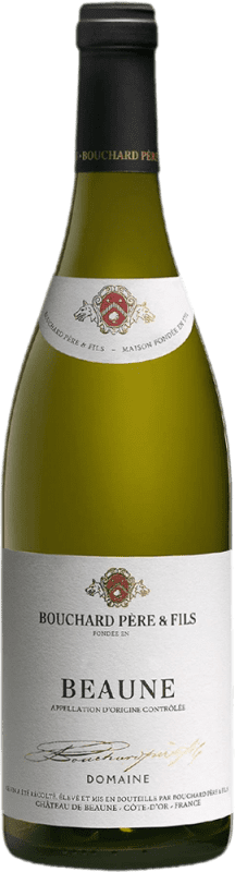56,95 € Envío gratis | Vino blanco Bouchard Père Domaine Blanc A.O.C. Beaune Borgoña Francia Chardonnay Botella 75 cl