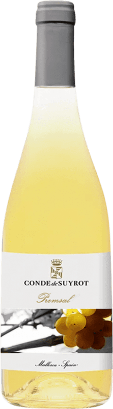 24,95 € 免费送货 | 白酒 Conde de Suyrot I.G.P. Vi de la Terra de Mallorca 马略卡 西班牙 Prensal Blanco 瓶子 75 cl