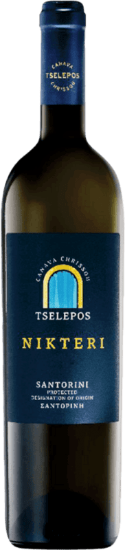 92,95 € 送料無料 | 白ワイン Ktima Tselepos Nitkeri P.D.O. Santorini Santorini ギリシャ Assyrtiko ボトル 75 cl