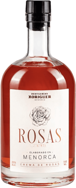 22,95 € Envio grátis | Creme de Licor Xoriguer Espanha 70 cl Rosas