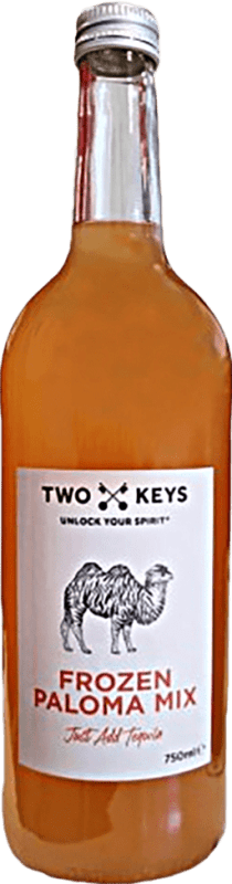 52,95 € Envío gratis | Mixer Two Keys Frozen Paloma Mix México 70 cl Sin Alcohol