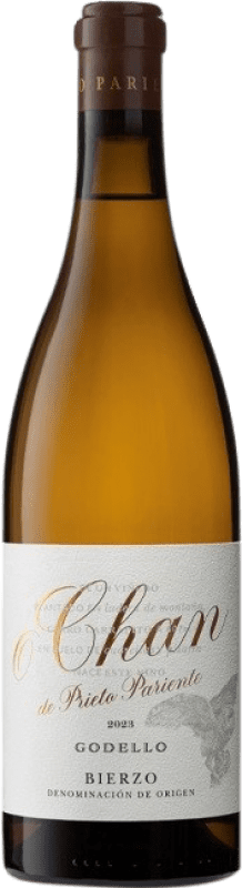 21,95 € Envío gratis | Vino blanco Prieto Pariente O Chan D.O. Bierzo Castilla y León España Godello Botella 75 cl