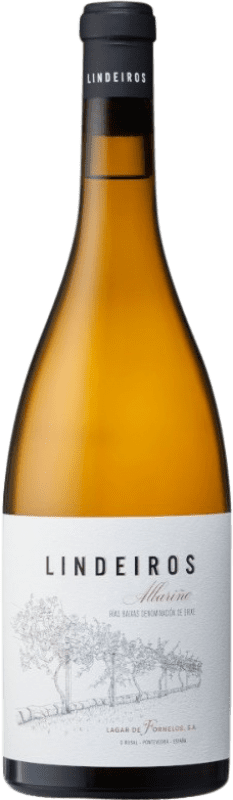 88,95 € Free Shipping | White wine Rioja Alta Lindeiros Galicia Spain Albariño Bottle 75 cl