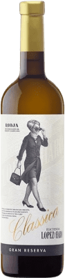 74,95 € 送料無料 | 白ワイン Hacienda López de Haro クラシック グラン・レセルバ D.O.Ca. Rioja ラ・リオハ スペイン Garnacha — グルナッシュ, Viura — ヴィウラ, Malvasia — マルヴァジア 75 cl