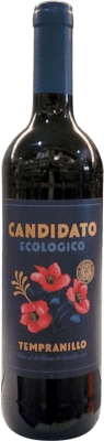4,95 € Envío gratis | Vino Tinto Cosecheros y Criadores Candidato Rosas I.G.P. Vino de la Tierra de Castilla Castilla la Mancha España Tempranillo 75 cl