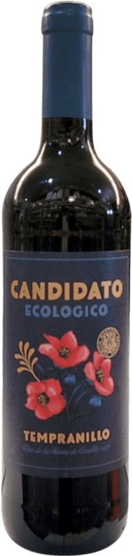 4,95 € Envio grátis | Vinho tinto Cosecheros y Criadores Candidato Rosas I.G.P. Vino de la Tierra de Castilla Castela-Mancha Espanha Tempranillo Garrafa 75 cl
