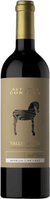 153,95 € Spedizione Gratuita | Vino rosso Pago de Vallegarcía Alfonso Cortina D.O. Montes de Toledo Castilla-La Mancha Spagna Cabernet Franc Bottiglia 75 cl