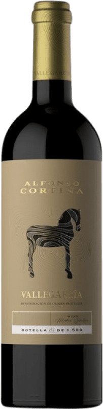 153,95 € 免费送货 | 红酒 Pago de Vallegarcía Alfonso Cortina D.O. Montes de Toledo 卡斯蒂利亚 - 拉曼恰 西班牙 Cabernet Franc 瓶子 75 cl