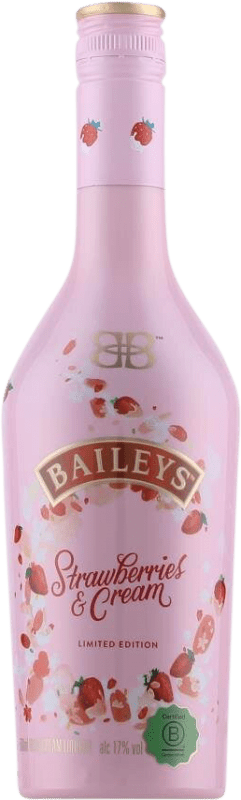21,95 € 送料無料 | クリームリキュール Baileys Irish Cream 限定版 アイルランド ミディアムボトル 50 cl Strawberry — いちご