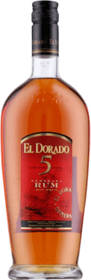 27,95 € Free Shipping | Rum Demerara El Dorado Guyana 5 Years 70 cl