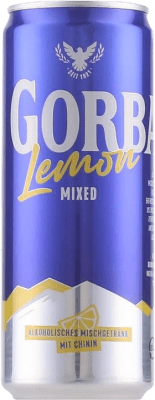 4,95 € 免费送货 | 调和剂 Mixer Gorbatschow 德国 罐 33 cl Lemon — 柠檬, Vozka — 伏特加