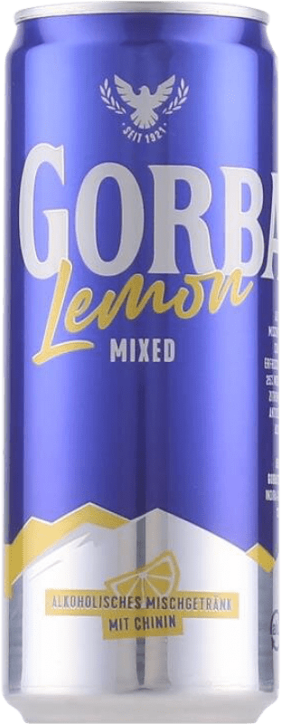 4,95 € Free Shipping | Mixer Gorbatschow Germany Can 33 cl Lemon, Vozka