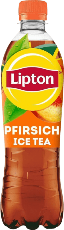 0,95 € Spedizione Gratuita | Bibite Lipton Germania Bottiglia Medium 50 cl PET Pfirsich — Pesca, Ice Tea — Tè Freddo