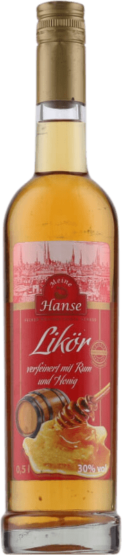 6,95 € 送料無料 | リキュール Meine Hanse ドイツ ミディアムボトル 50 cl Honig — ハチミツ, Rum — ラム